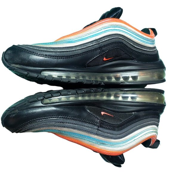 Nike Air Max 97 BLK/ Reflect Silver-Blue Lagoon Cl1503-001 US 8.5 main image 9